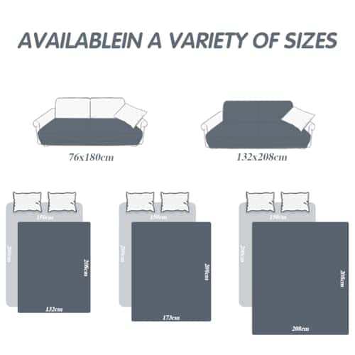 Lemmiklooma tekk/kate – veekindel suurus 173-208cm(1 Pack), värv Creme (DUJUIKE)