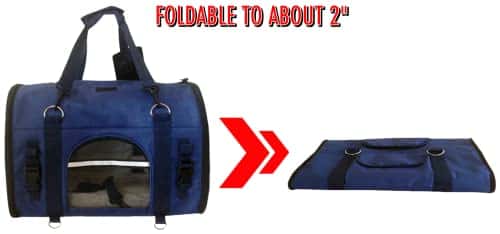 Lemmiklooma seljakott – tugev, pehme suurus P 45 × L 25 × K 30 cm, värv sinine (Natuvalle)