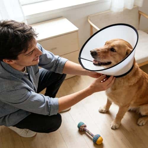 Taastumiskrae (Elizabethi krae) suurus Circonférence 42-46cm, profondeur 26cm, värv valge (SUQ)