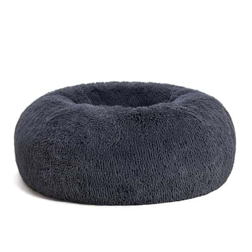 Koeravoodi – ortopeediline, mõnus, pestav suurus P 80 × L 80 × K 20 cm, värv tumehall (HMTOPE)