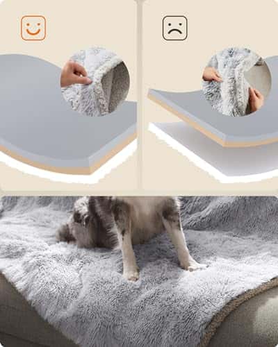 Koeravoodi – veekindel suurus XL (152 × 127 cm), värv Ombré hall (Feandrea)