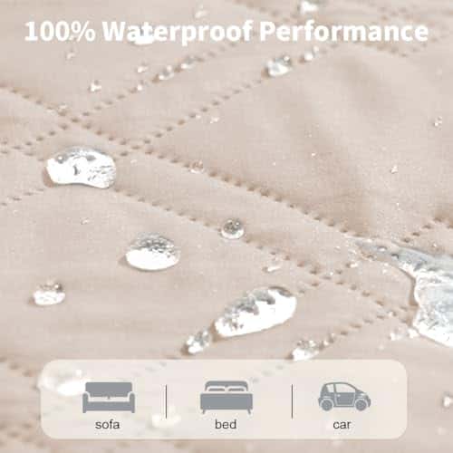 Lemmiklooma tekk/kate – veekindel suurus 173-208cm(1 Pack), värv Creme (DUJUIKE)