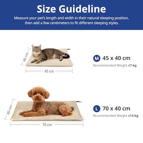 Koeravoodi suurus GROSS, värv Temperatur Einstellbar (NICREW)