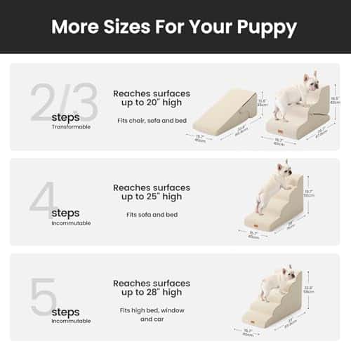 Lemmiklooma trepid – veekindel, libisemiskindel suurus 2in1 15.7"x26.7"x16.5", värv beež (Gardner Pet)