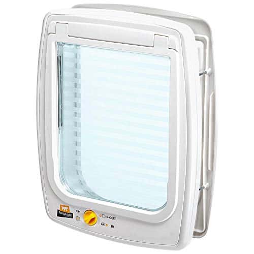 Kassiluuk suurus L (31 × 9,6 × h. 38,4 cm.), värv valge (Ferplast)