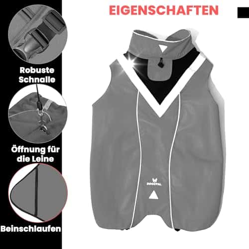 Koera vihmamantel – veekindel (DOGOPAL)