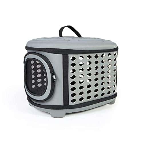 Lemmiklooma transpordikott – kokkupandav, pehme suurus 36*40*30cm, värv hall (EASY JOY)