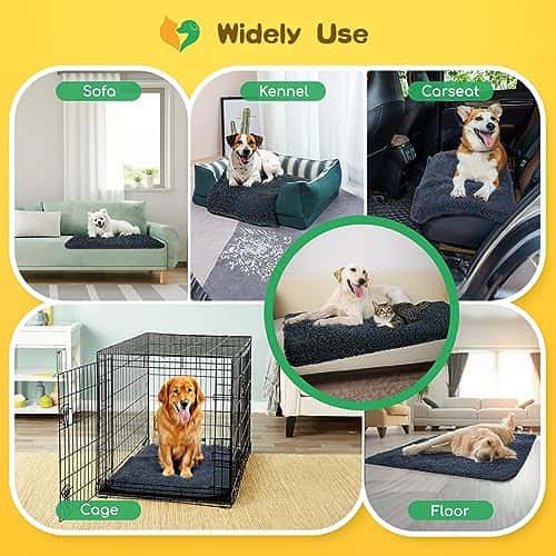 Lemmiklooma matt – soe, libisemiskindel, isesoojenev suurus P 70 × L 50 × K 2 cm, värv Grigio Scuro (Nobleza)