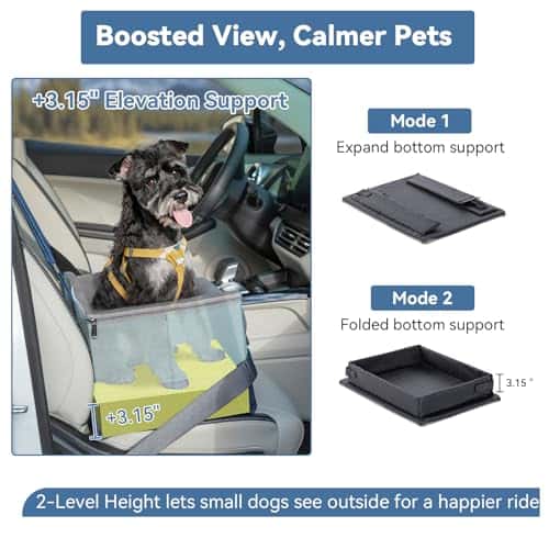 Koera autoistmekate – kokkupandav, pestav suurus S, värv sinine (A 4 Pet)