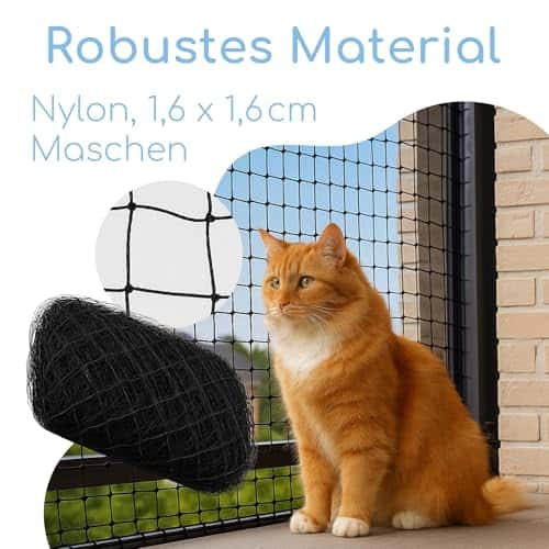 Kassi kaitsevõrk (rõdule/aknasse) värv 2 3x10 m (NEEZ)