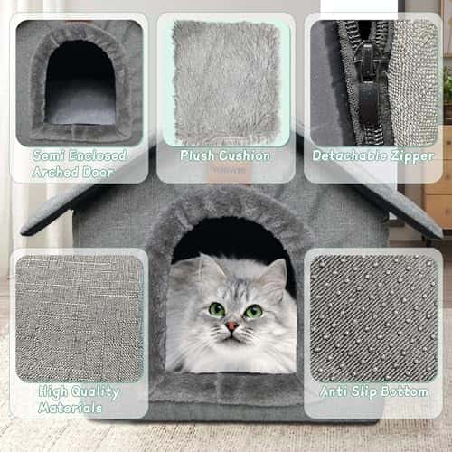 Kassivoodi – soe, eemaldatav värv hall (Whiwhi)