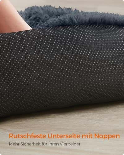 Koeravoodi suurus P 110 × L 95 × K 18 cm, värv tumehall (Feandrea)