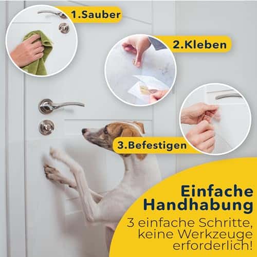 Lemmiklooma matt – läbipaistev suurus 45 cm × 30 cm, värv 2 stück värvitu (PROTECTO)