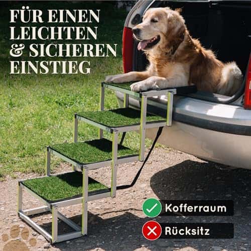 Lemmiklooma trepid – libisemisvastane, kokkupandav suurus 43_x_103_cm, värv roheline (PRIORPET)