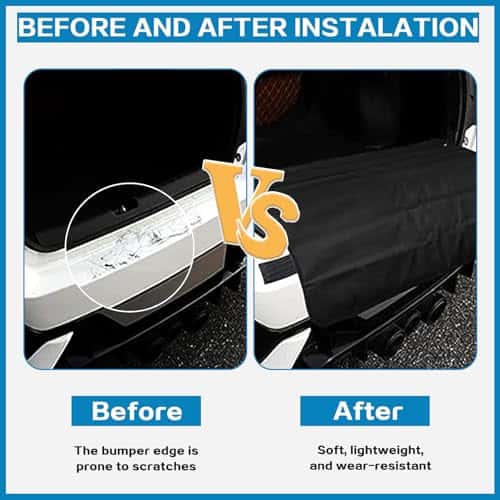 Pagasiruumi kaitsekate (koerale) – kriimustuskindel suurus 80x64cm, värv blacks (LeapBeast)