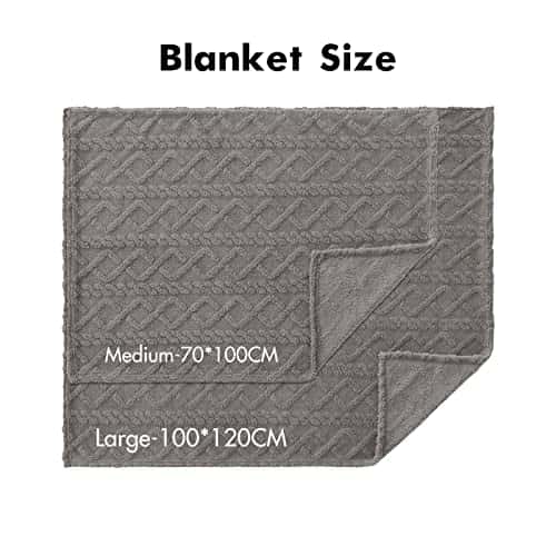 Lemmiklooma tekk/kate – pehme, pestav suurus Large(100*120cm), värv beež (MIULEE)