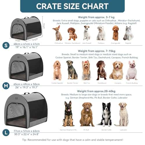 Lemmiklooma toode – hingav, kokkupandav suurus M, värv hall (Petsfit)