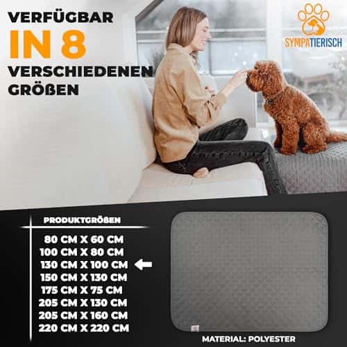 Lemmiklooma tekk/kate – veekindel, libisemiskindel, pestav (SympaTierisch)