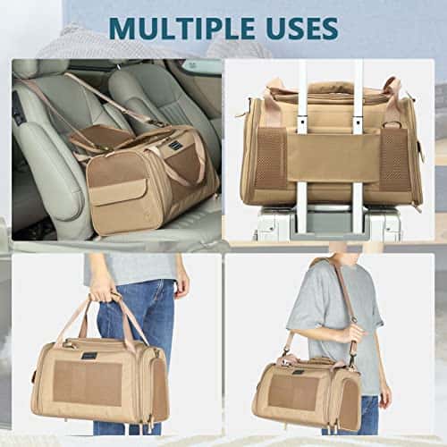 Lemmiklooma transpordikott – kokkupandav, pehme (Petsfit)