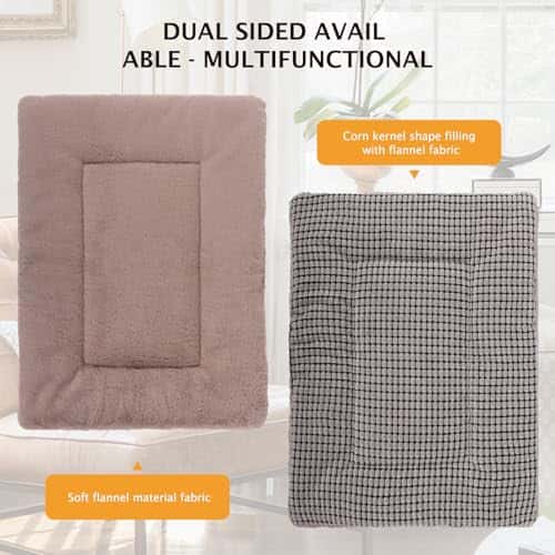 Koeravoodi – soe, mõnus, pehme suurus P 75 × L 50 × K 3 cm, värv khaki (PET SPPTIES)