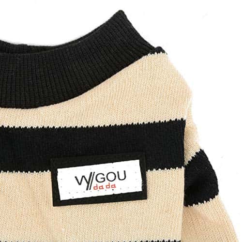 Koera talvemantel – soe, pehme suurus S (Pack of 1), värv must und beež (Zunea)