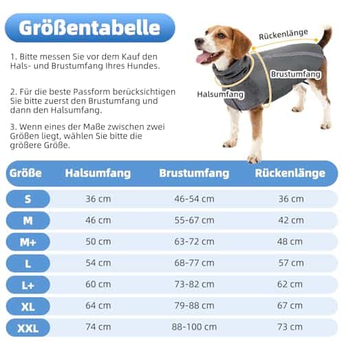 Koera mantel – veekindel, helkiv, soe suurus XXL, värv hall (SlowTon)