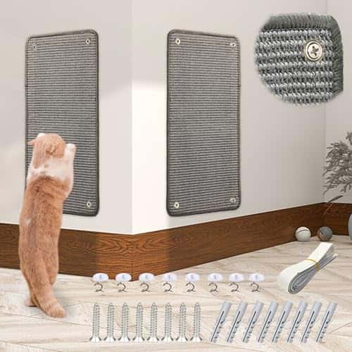 Kassi kraapimisalus suurus 50*25cm (2 Stück), värv 1 hall (JanYoo)