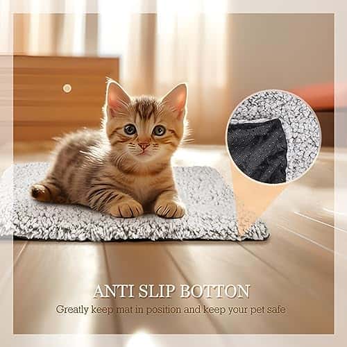 Kassivoodi – isesoojenev, pestav suurus P 50 × L 40 × K 3 cm, värv Grau&amp;Schwarz (Nobleza)