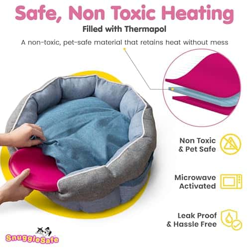 Kassivoodi – vett hülgav suurus P 22 × L 22 × K 4 cm, värv SnuggleSafe Microwave Heating Pad (Snugglesafe)