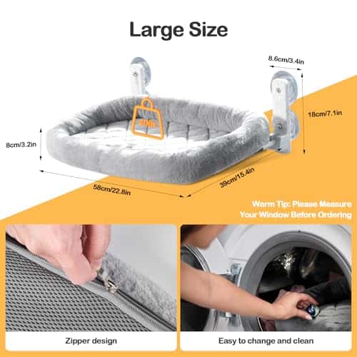 Kassivoodi – eemaldatav suurus Klein bis mittel, värv für Fensterliege (Odoland)