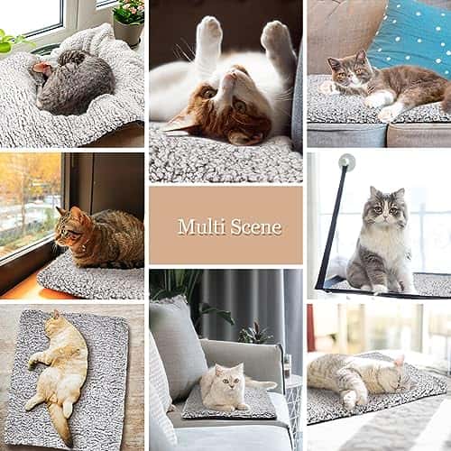 Kassivoodi – isesoojenev, pestav suurus P 50 × L 40 × K 3 cm, värv Grau&amp;Schwarz (Nobleza)