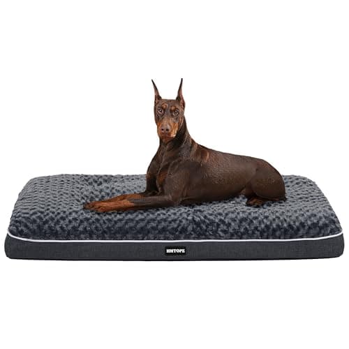 Koeravoodi – eemaldatav, ortopeediline, pestav suurus P 120 × L 74 × K 12 cm, värv tumehall (HMTOPE)