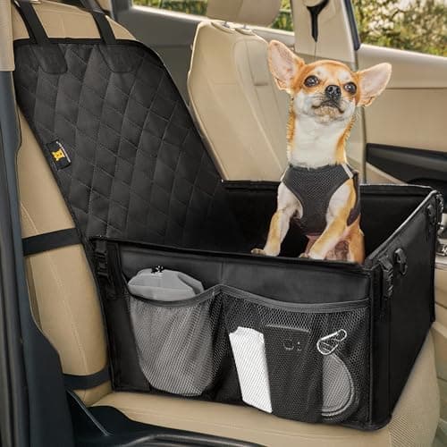 Koera autoistmekate – veekindel, eriti tugev, tugev suurus Standardgröße, värv must (HELDENWERK)