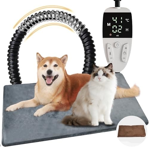 Lemmiklooma matt – veekindel, soe suurus 45*70cm, värv hall (YFFU)