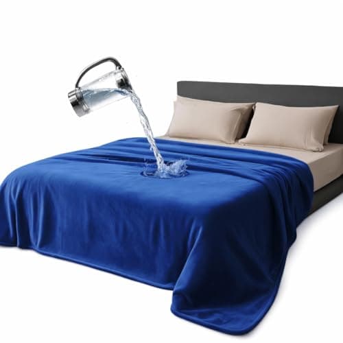 Lemmiklooma tekk/kate – veekindel suurus Königin, värv kuninglik sinine tumeroheline (Bedding Aid)