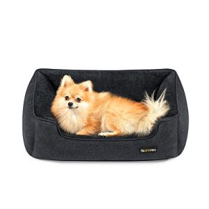 Koeravoodi – libisemiskindel, eemaldatav, pestav suurus P 70 × L 55 × K 21 cm, värv tumehall (Feandrea)