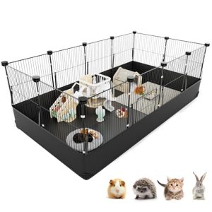 Koeravoodi – veekindel suurus 122CM × 60CM × 40CM, värv must ohne Top (Aystkniet)