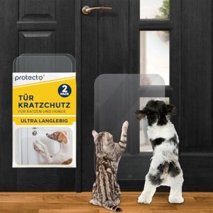 Lemmiklooma matt – läbipaistev suurus 45 cm × 30 cm, värv 2 stück värvitu (PROTECTO)