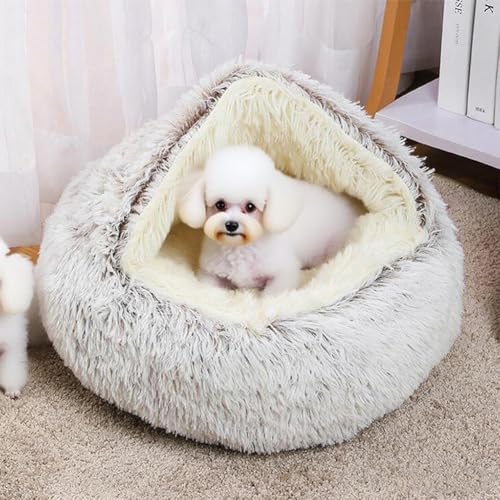Koeravoodi – soe, pehme, kohev 70x70cm tumehall (SHJOEE) - Image 9