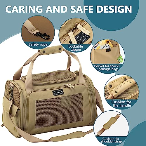 Lemmiklooma transpordikott – kokkupandav, pehme 50L × 33B × 33H cm (Petsfit) - Image 7