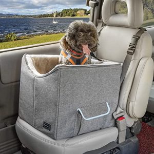 Koera autoistmekate – eemaldatav, pestav suurus Small, värv Grau&Grün (Petsfit)