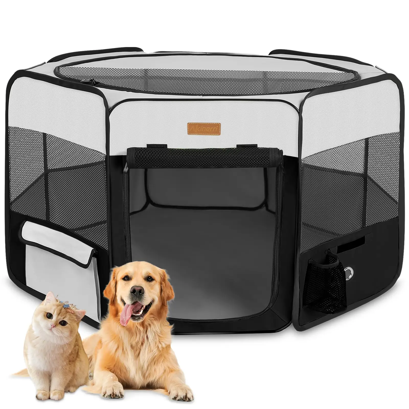 Akinerri pet-8892 koerte jooksuaed detailne lähivaade 7