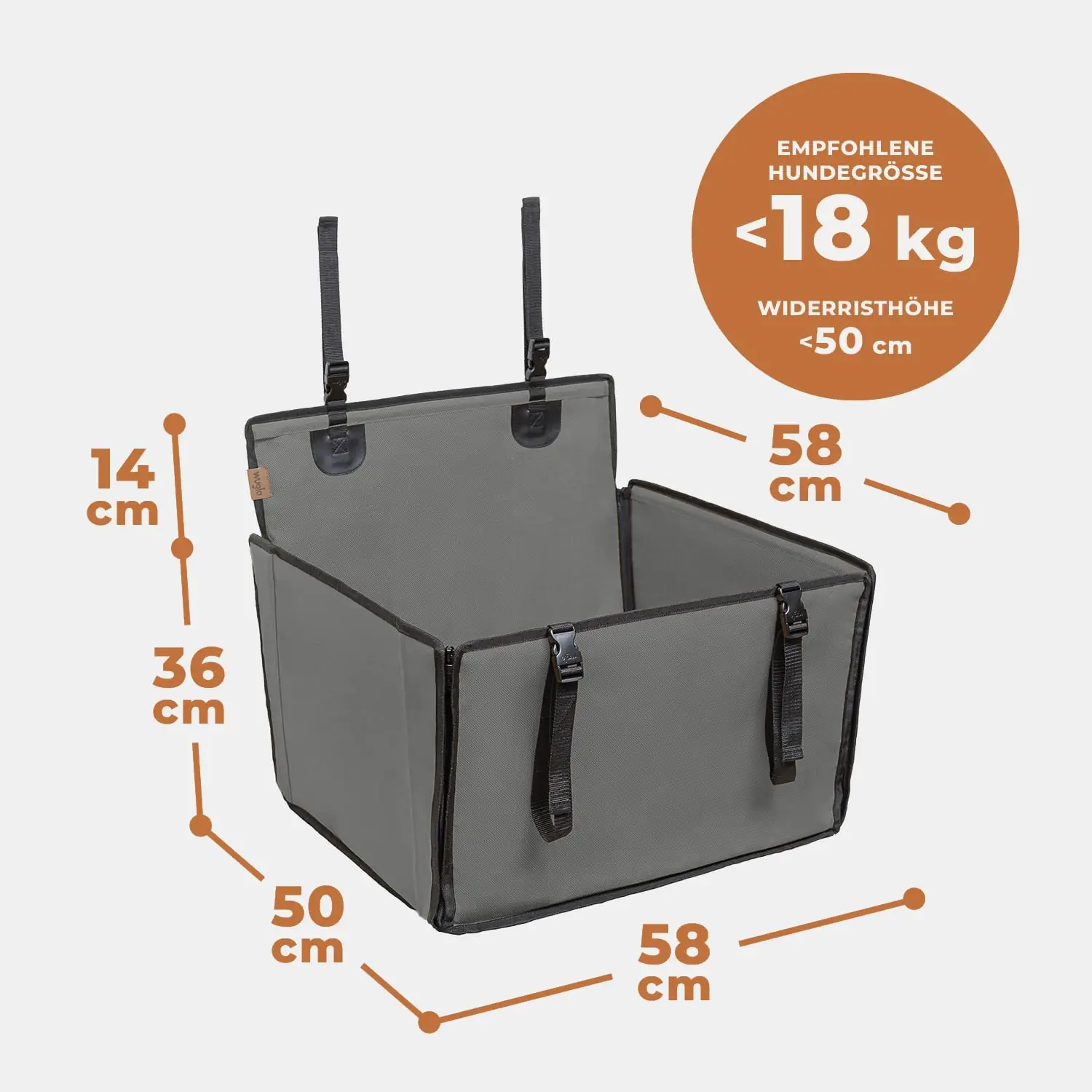 WUGLO PS-2G-M koerte ja autoistmed pakend ja tarvikud 8