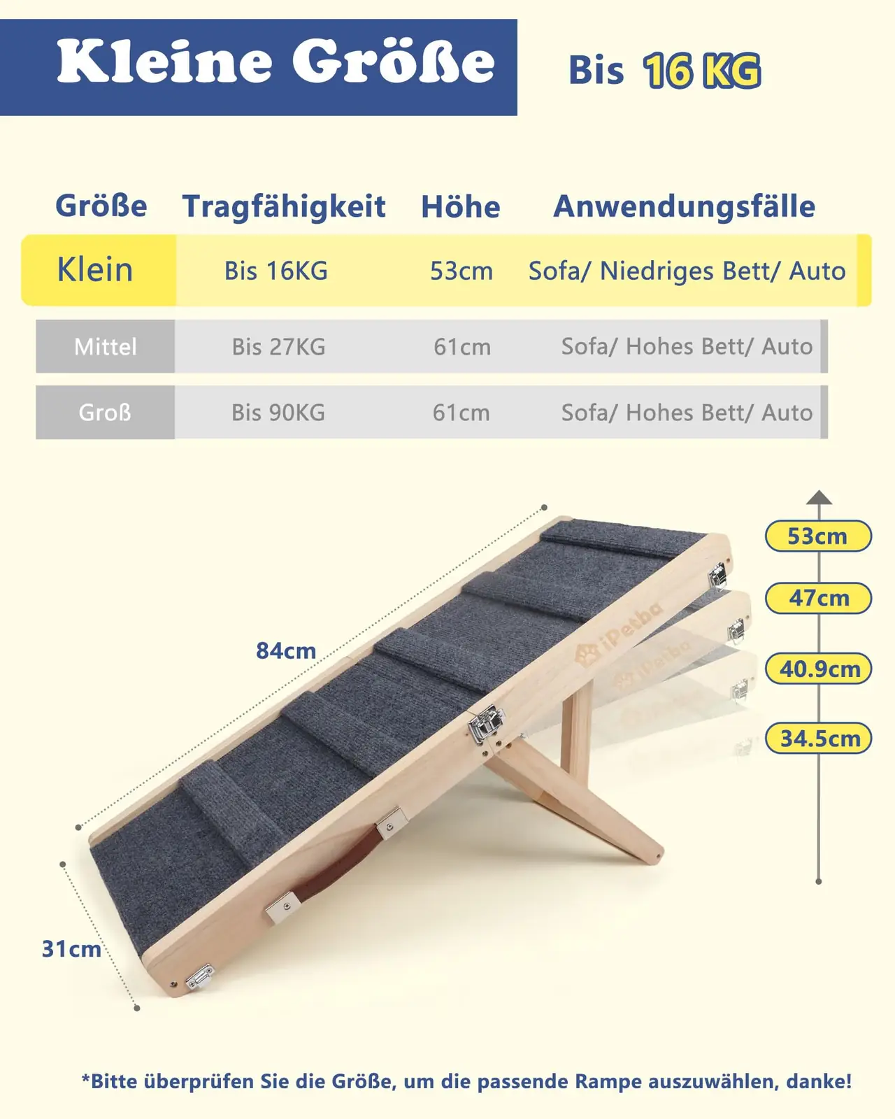 pakendis üks iPetba ramp