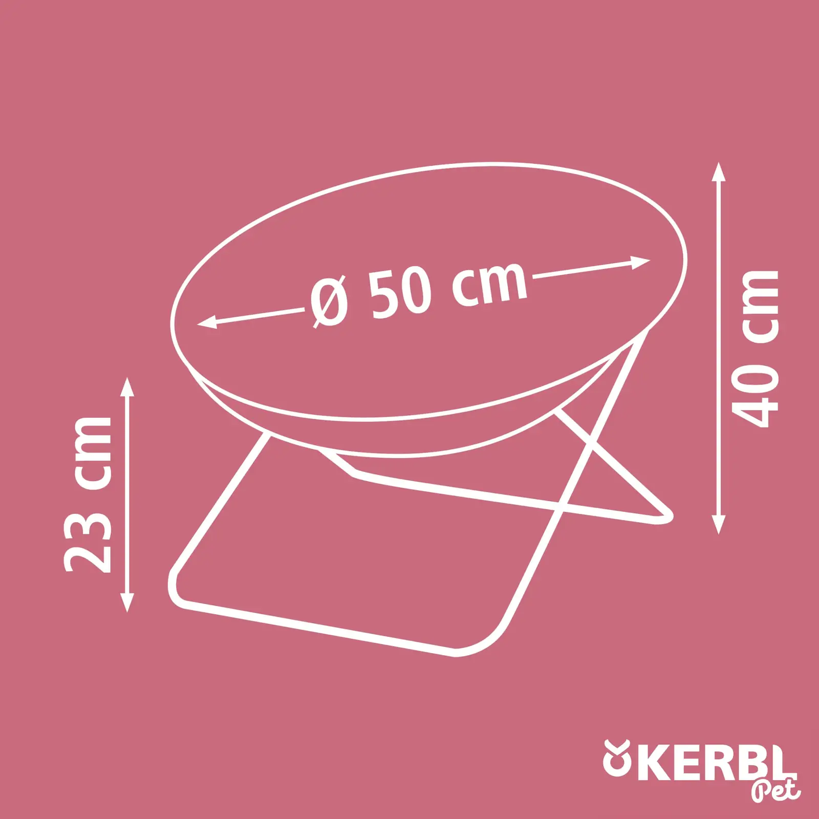 Kerbl Pet 82593 lemmikloomad tagantvaade