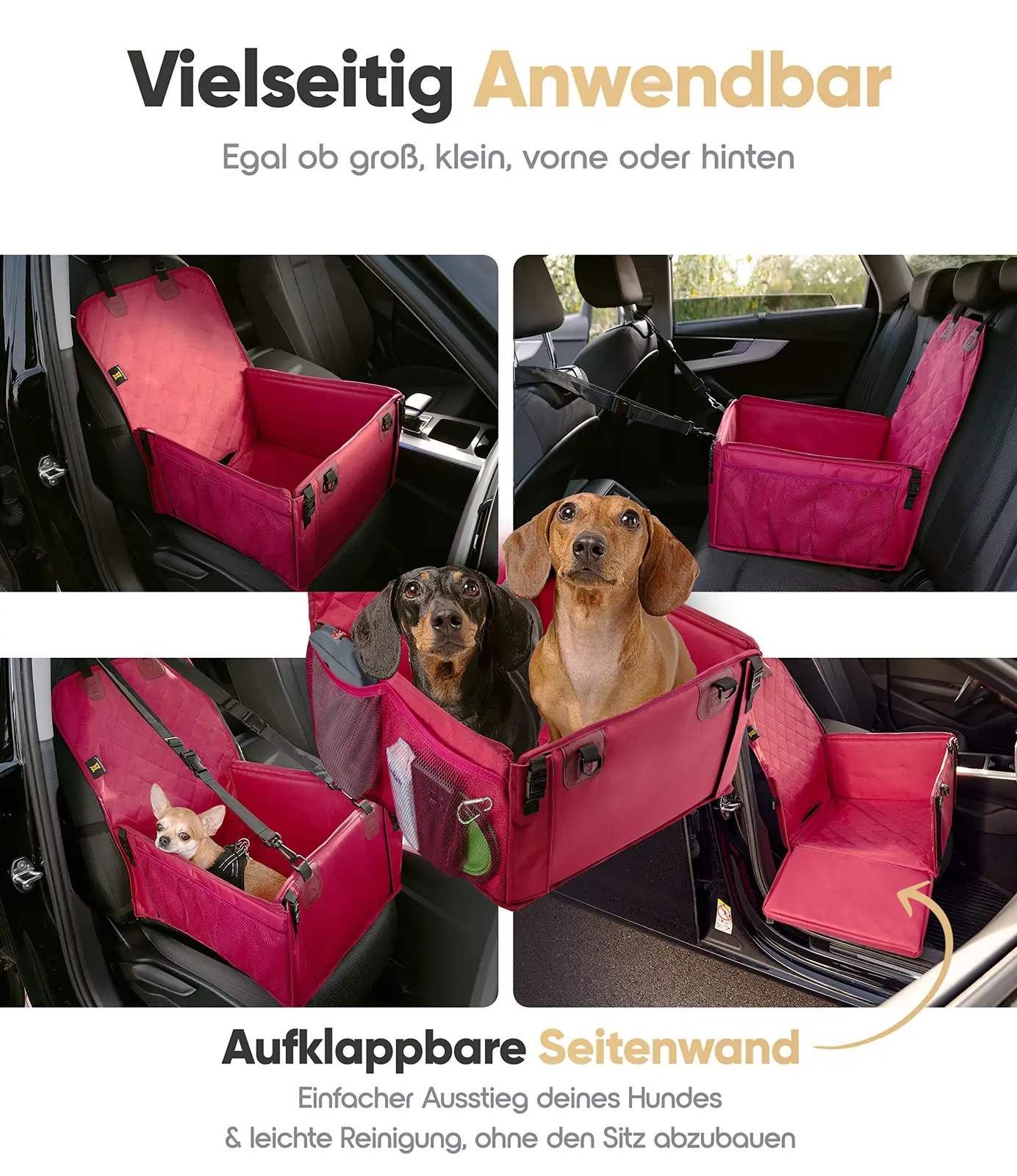 HELDENWERK Hunde Autositz koerte ja autoistmed pakend ja tarvikud 8