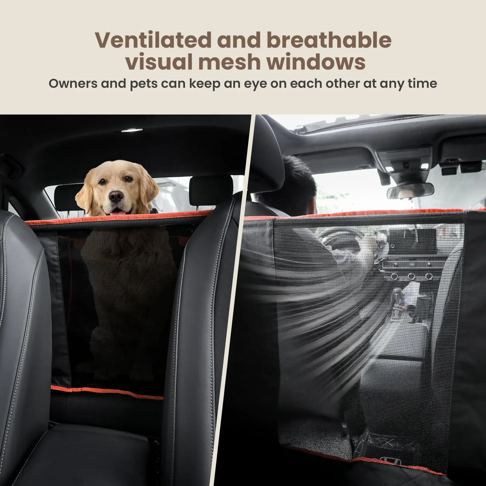 pecute Dog car seat koera- ja autoistmed detailne lähivaade 7