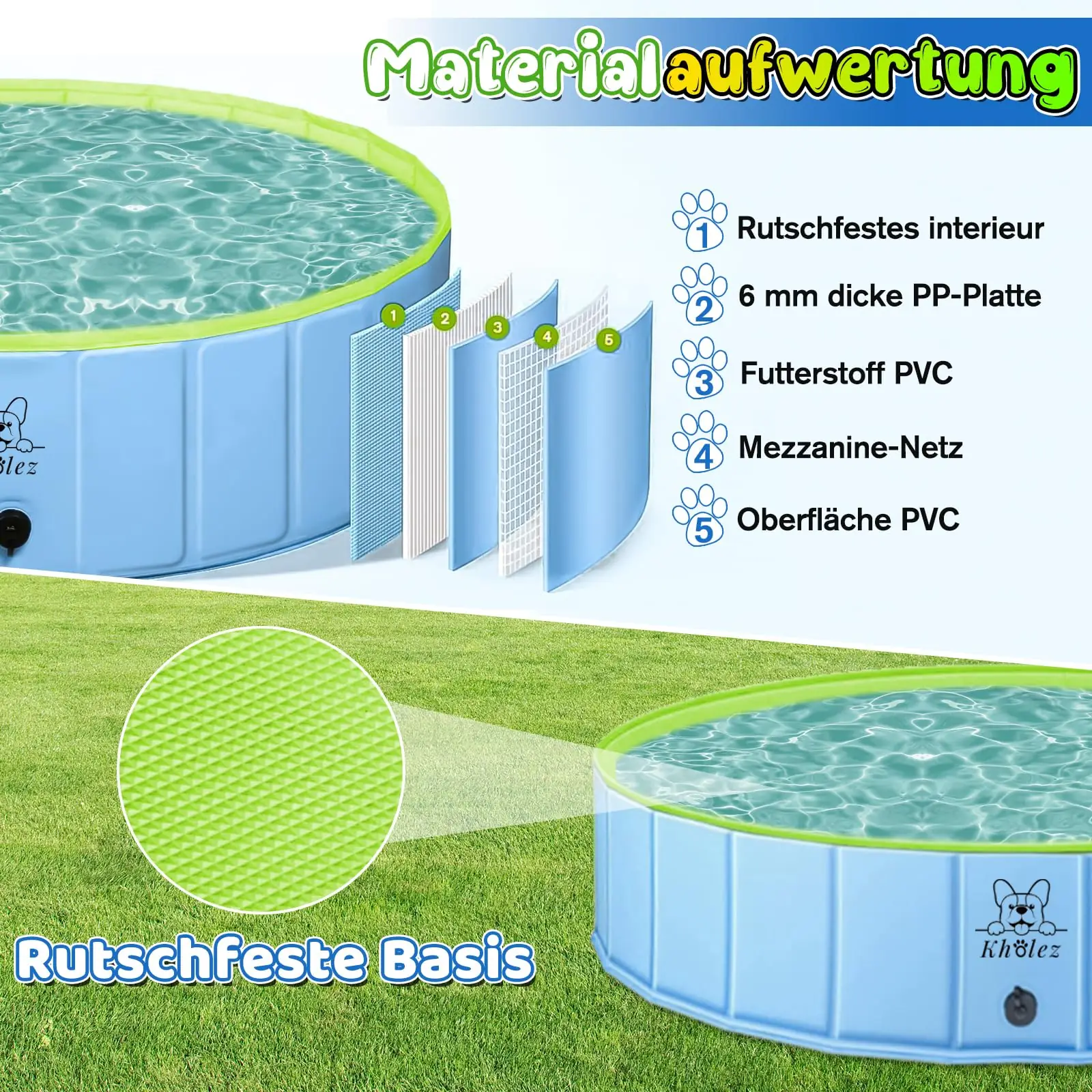 Komplektis olev pesuhari ja 4 PVC-plaastrit
