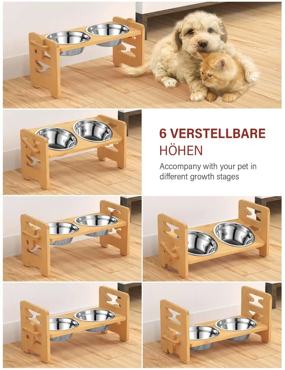 Bambusaluse detail ja reguleeritav disain altvaates