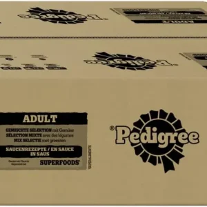 Pedigree Dogcare Adult portsjonkotid eestvaates